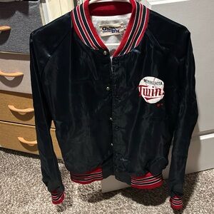 Chalk line retro Twins jacket